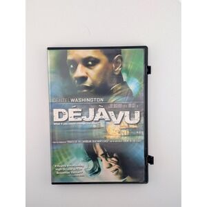 Deja Vu DVD Unisex OS Multicolor Excellent Action Thriller Movie